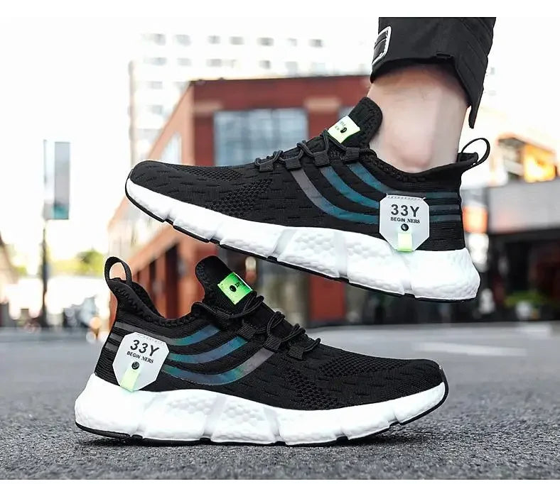 Zapatillas deportivas para hombre de primavera y otoño, transpirables, informales, para running, ligeras para caminar, calzado de pareja, zapatos Spirit para hombre y mujer