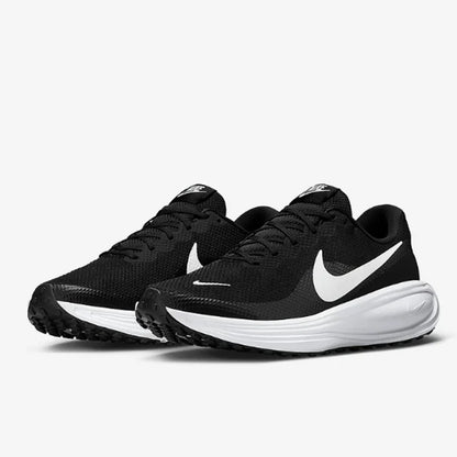 Chaussures de course Nike Revolution 8 Mesh respirantes pour homme, noir et blanc, HJ9198-003