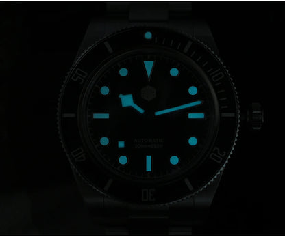 San Martin Upgraded BB58 40mm Retro Luxury Men Diver Watch NH35 Automatic Mechanical Sapphire 200m Waterproof Reloj SN0008D