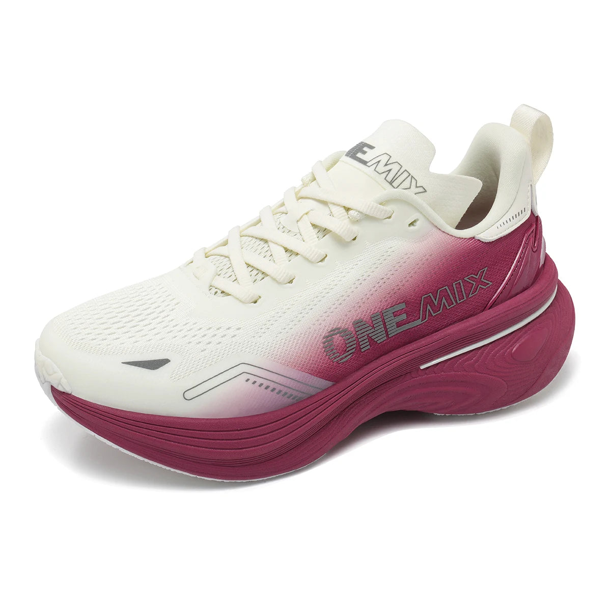 ONEMIX New jogging Running Shoes Women and Men light Sneakers Road Shoes Wear-resistant Fashion Sports Shoes fitness