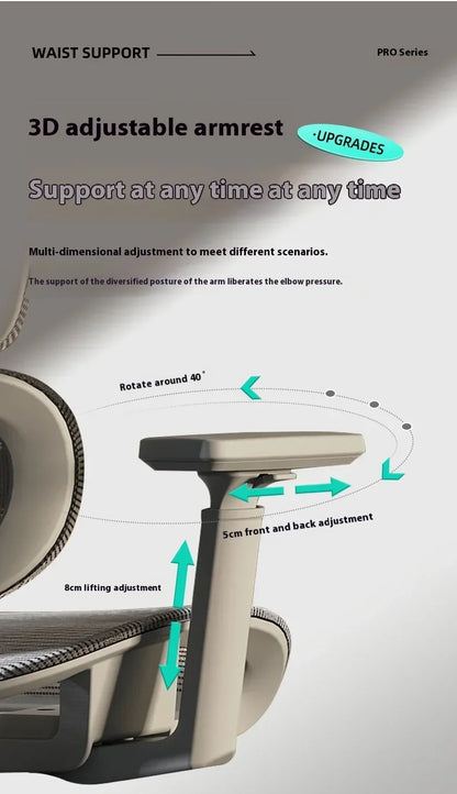 High Back Office Chair 3D Headrest Gaming Chairs Adjustable Computer Relaxing Massage Cadeira Gamer Ergonomic Office Furniture