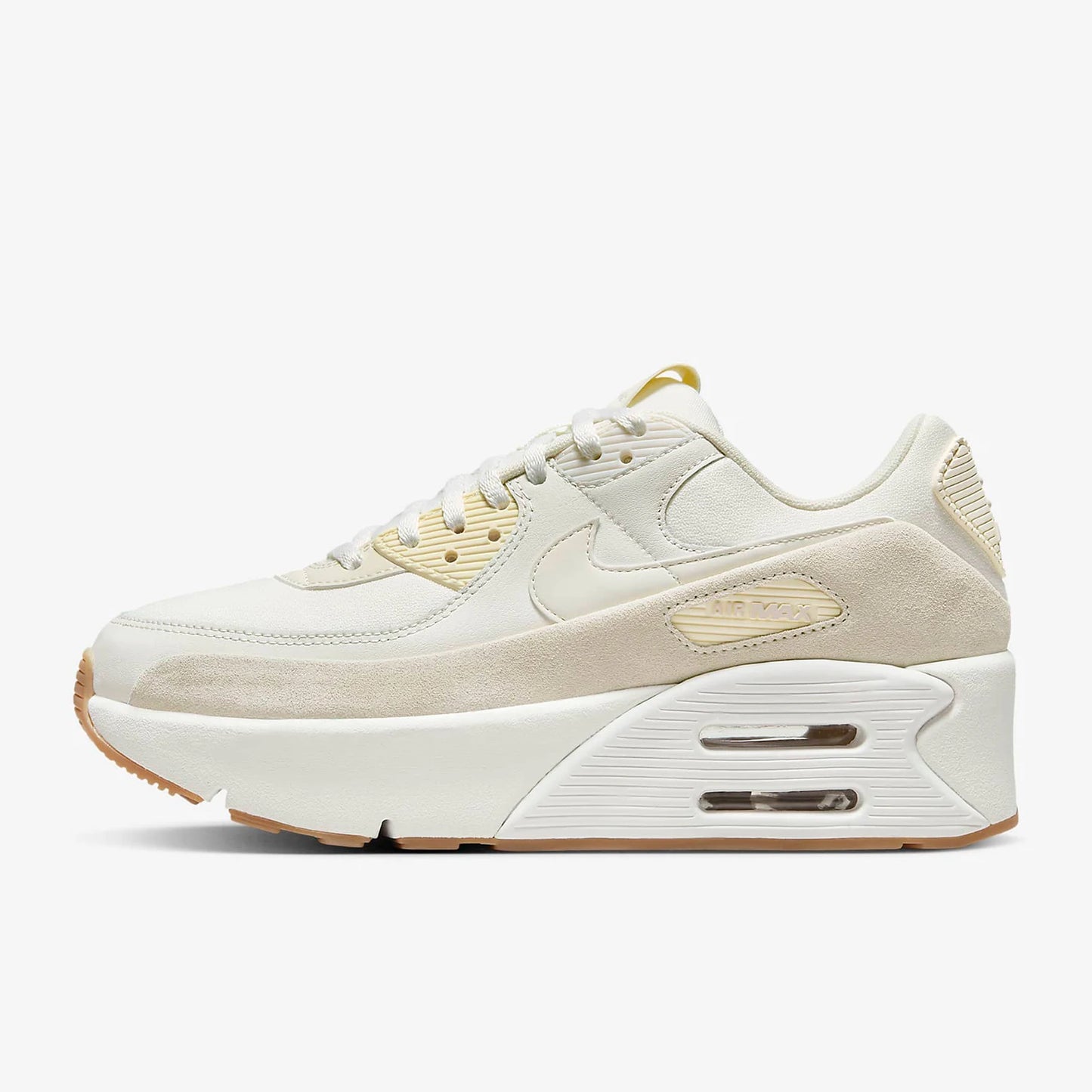 Nike genuine Air Max 90 LV8 Women's Low-Top Platform Sneakers FD4328-100
