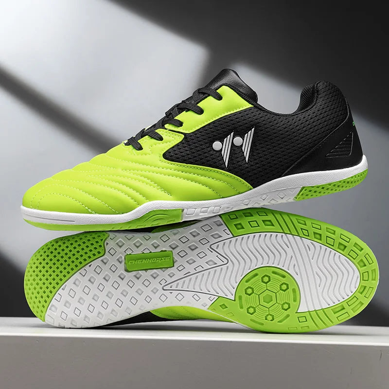 Chaussures de football pour homme neuves de haute qualité, à tige haute, pour gazon naturel et futsal, antidérapantes, pour matchs en salle et en extérieur, best-sellers des sports de plein air