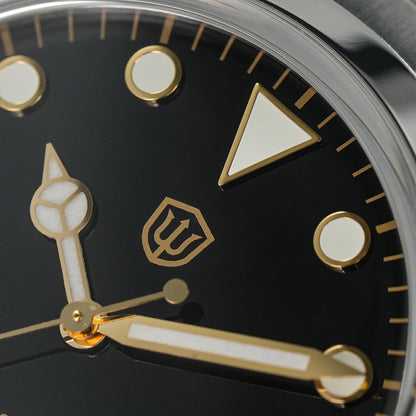 Watchdives WD1016 V3 Watch 37mm VH31 Sweep Quartz Movemet Stainless Steel Watch Waterproof Luminous Sapphire Men Wristwatch