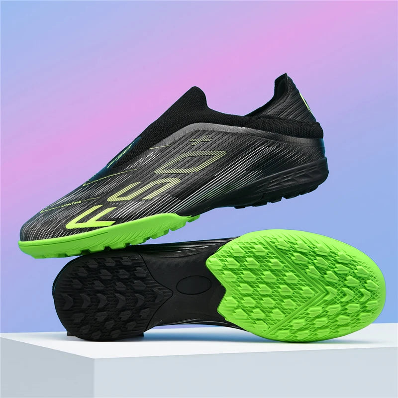 Neue Herren-Fußballschuhe, rutschfeste Indoor-Futsal-Fußballschuhe, Match-Rasenstollen, hochwertige Sneaker, Bestseller, High-Top, Outdoor