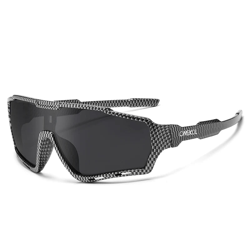 OMEKOL Nové cyklistické sluneční brýle UV400 pro muže a ženy, na softball, rybaření, turistiku, běh, outdoorové brýle, baseballové sportovní sluneční brýle