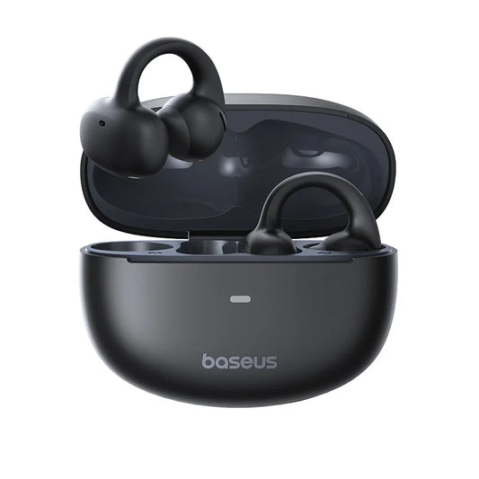 Baseus Bowie MC1 pince d'oreille écouteurs sans fil Bluetooth 5.4 écouteurs à oreille ouverte écouteurs de sport à clipser IP57 étanche AI-basse