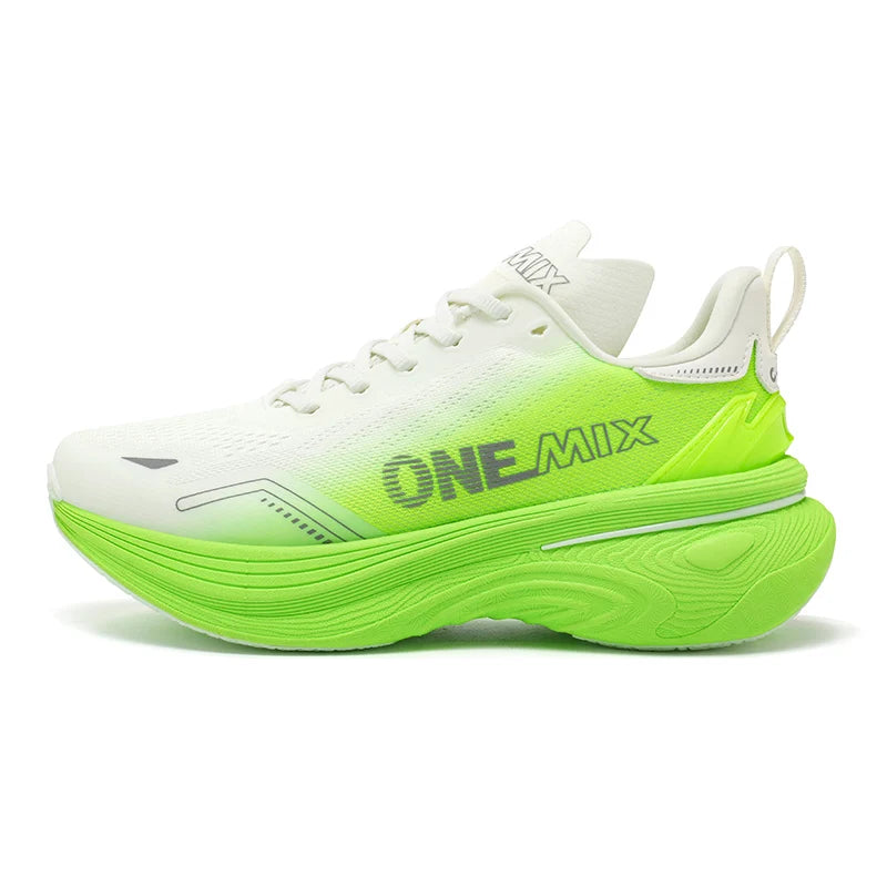ONEMIX Bumper Max Jogging Running Shoes Unisex Lightweight Sneakers Road Wear-Resistant Fashion Sports Fitness Shoes
