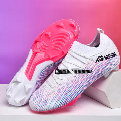 Turf voetbalschoenen Professionele voetbalschoenen voor heren Ademende mesh Jeugdvoetbalschoenen Antislip herensneakers Society Chuteira