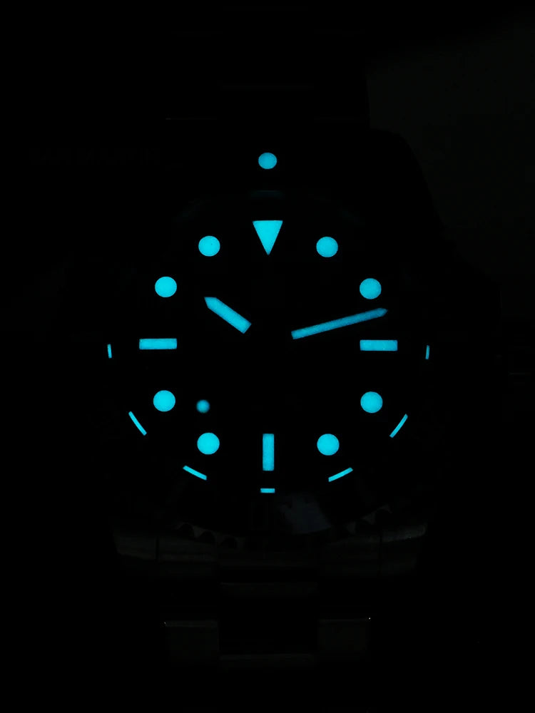 San Martin 2026 Men Diver Watch 38mm Wave Texture Dial Miyota 90S5 Automatic Mechanical Luxury Wristwatch Waterproof 200m SN0126