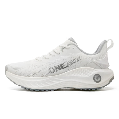 O-Resilio Running Shoes Men Cushion Stability Outdoor Sports Casual Mesh  Lace-up Lightweight Gym Jogging Sneakers