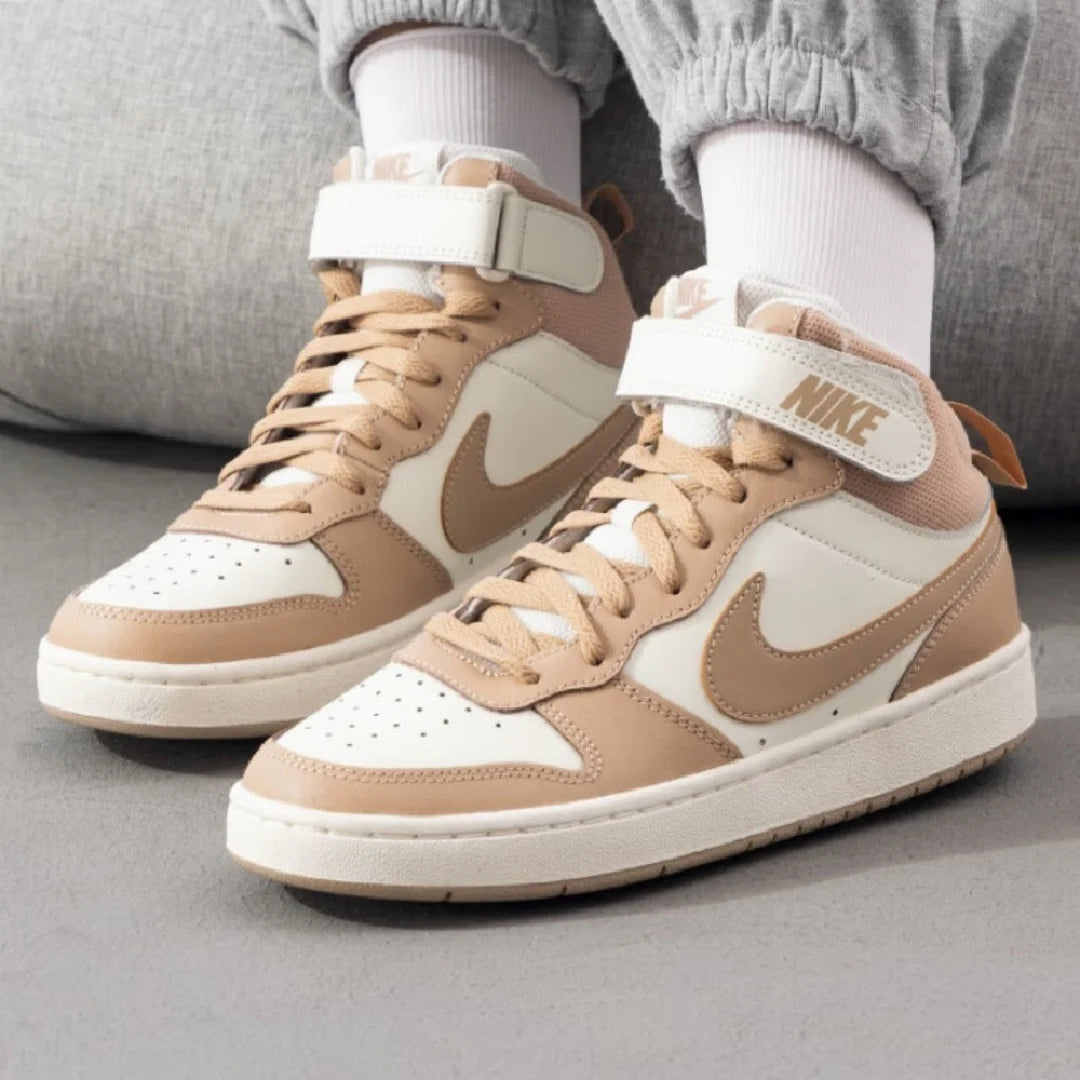 Nike/Nike Women's New Shoes Court Borough Fashionable Sports and Leisure Sneakers CD7782-125