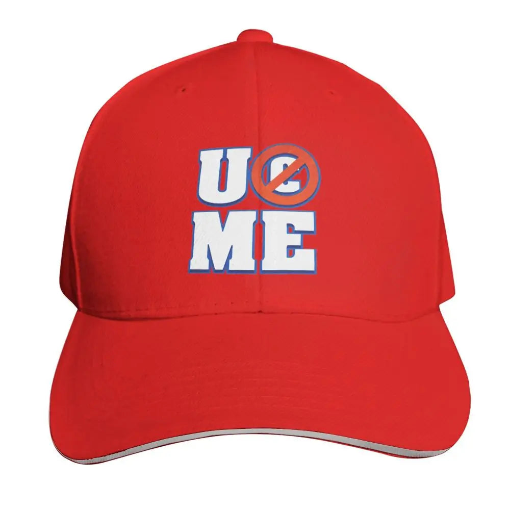 Yellow Wrestling Cena John White Custom Baseball Caps For Mens Unisex Male Beach Sunscreen Hat Snapback Cap