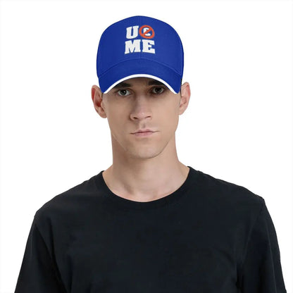 Yellow Wrestling Cena John White Custom Baseball Caps For Mens Unisex Male Beach Sunscreen Hat Snapback Cap