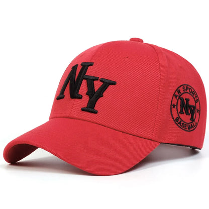 Unisex Letter Embroidery Baseball Caps Spring and Autumn Outdoor Adjustable Casual Hats Sunscreen Hat Sports Cap
