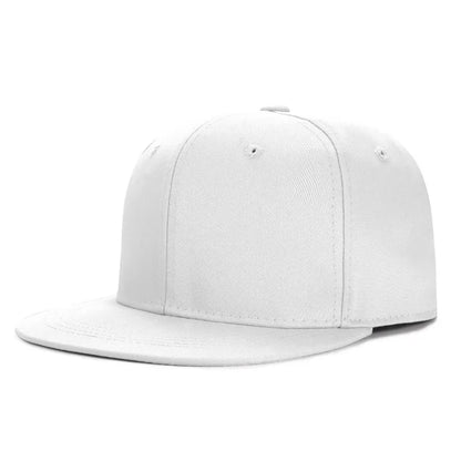 Hurtowa sprzedaż 40 kolorów regulowanych czapek z płaskim daszkiem typu snapback – damskie modne czapki baseballowe z poliestru, męskie czapki sportowe w stylu hip-hopowym