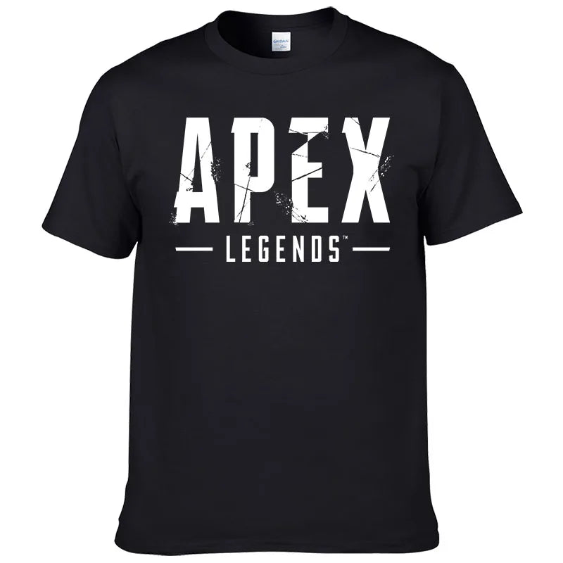 2026 Summer Streetwear T-shirt Men Fashion Casual Clothes Cotton Short Sleeve tshirt Printed Apex Legends T Shirt Harajuku Top