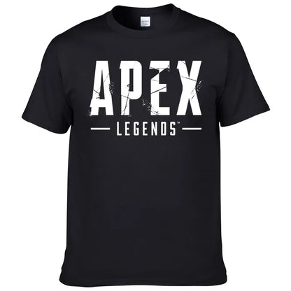 2026 Summer Streetwear T-shirt Men Fashion Casual Clothes Cotton Short Sleeve tshirt Printed Apex Legends T Shirt Harajuku Top