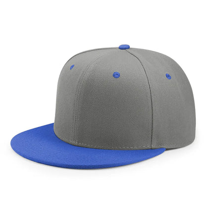 Hurtowa sprzedaż 40 kolorów regulowanych czapek z płaskim daszkiem typu snapback – damskie modne czapki baseballowe z poliestru, męskie czapki sportowe w stylu hip-hopowym
