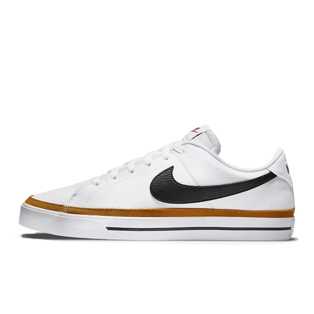 Nike Court Legacy Sneakers Classic Comfort, Cushioning, Slip-Resistant, Durable Casual Everyday Wear DH3162-101