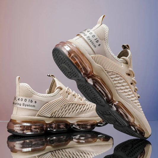 Luxury Men's Sneakers Casual Breathable Trainer Race Fashion Loafers Running Shoes for Male Tenis