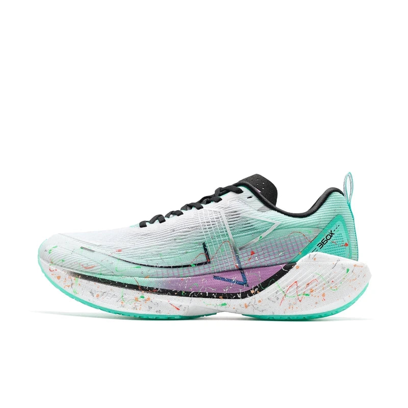 Xtep 360X Professional Running Shoes Men's Carbon Plate Marathon PB Sport Shoe Lightweight ETPU Material Sneakers 976119110080