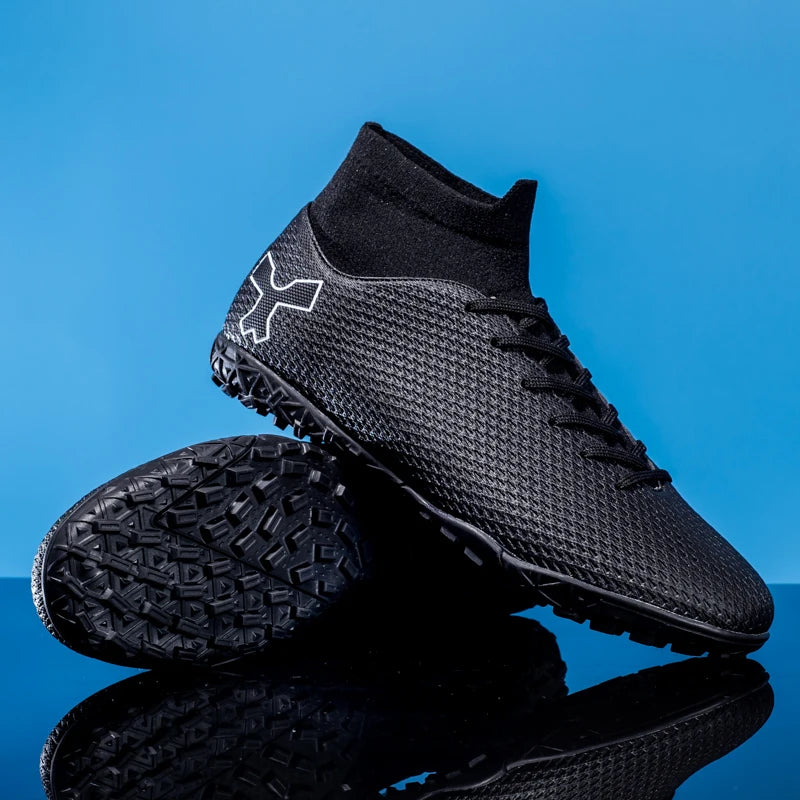 Chaussures de football de qualité pour hommes, chaussures de football résistantes pour garçons, chaussures de football légères pour enfants, baskets d'entraînement de futsal, crampons de football