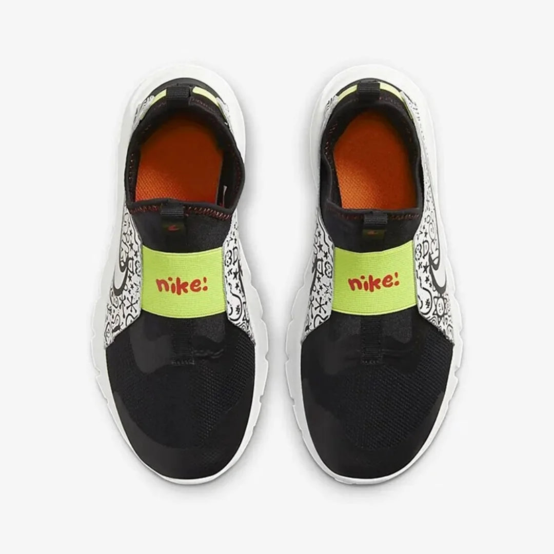 Nikes neue verschleißfeste, stoßdämpfende, leichte und einfach an- und auszuziehende Sportschuhe für Damen, Serie Flex Runner 2, bequeme Casual-Sportschuhe, trendige bedruckte vielseitige Outdoor-Sportschuhe, beliebt