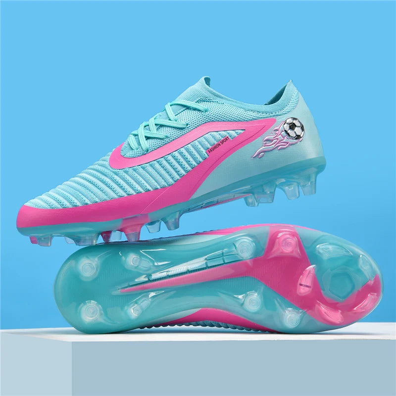 Zapatillas de fútbol profesionales para hombre, nuevas, de alta calidad, rápidas, con tacos para césped artificial, botas profesionales para campo de fútbol, zapatilla baja