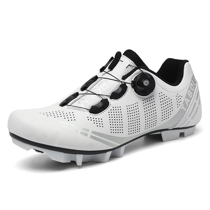 Atmungsaktive MTB-Fahrradschuhe für Damen und Herren – Offroad-Mountainbike-Fahrradschuhe mit selbstsichernden Speed-Mountainbike-Pedalschuhen
