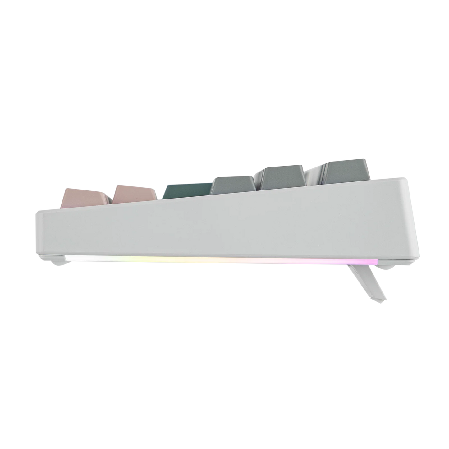 ISO-UK-Layout EPOMAKER TH87 TKL-Layout kabelgebundene/BT/2.4Ghz kabellose mechanische NKRO-Tastatur mit 10000mAh-Akku & RGB-Beleuchtung