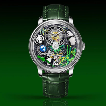 PINDU Panda National Treasure Series Mechanical Watch Men M2791B Movement Sapphire Mirror Waterproof Automatic Mechanical Watch