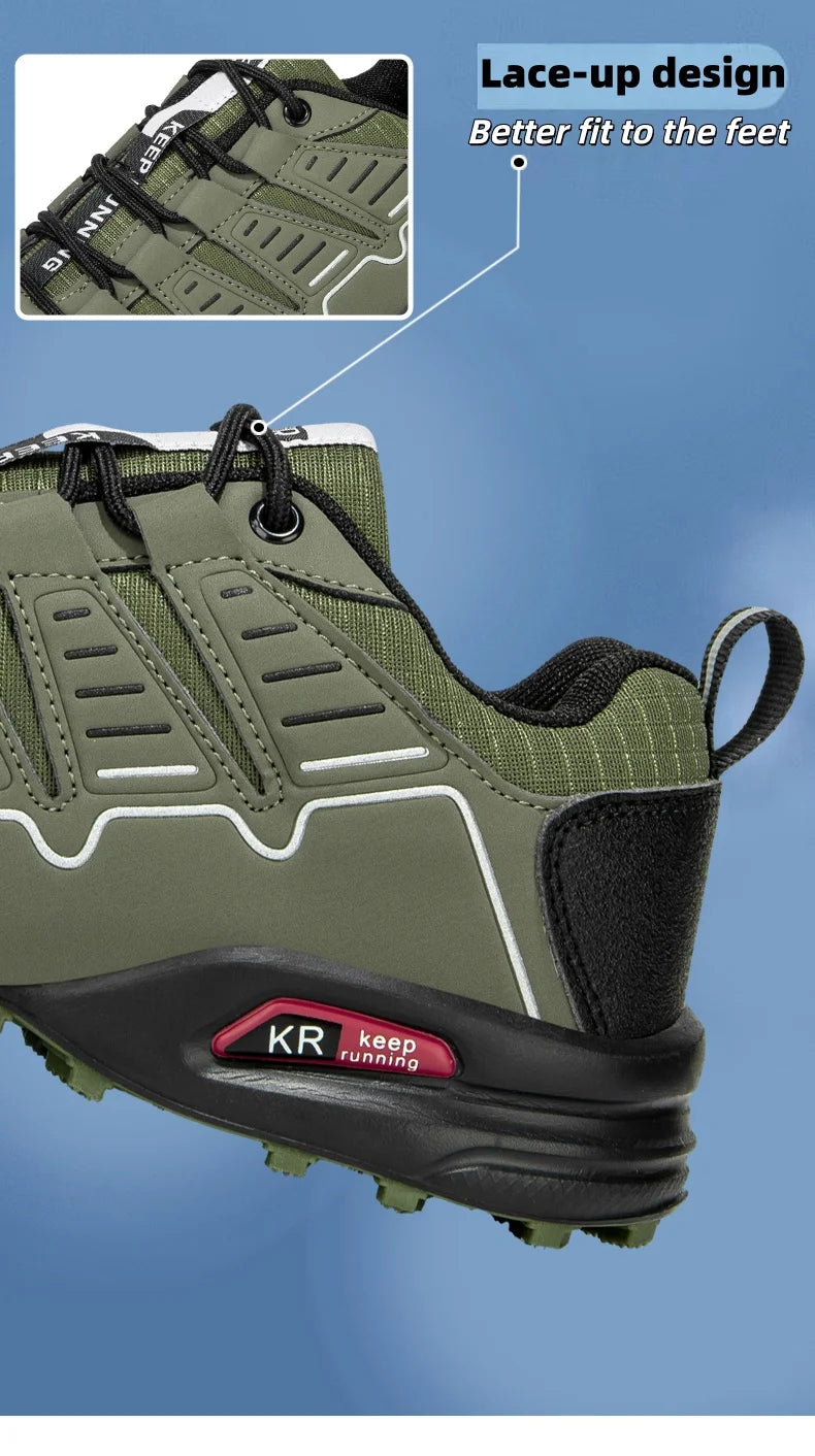 Lockless-Fahrradschuhe für Herren, Outdoor-Wander- und Cross-Country-Schuhe mit rutschfester Sohle, atmungsaktive Sportschuhe, Rennradschuhe