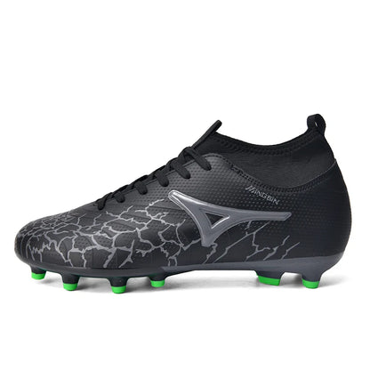 Chaussures de football pour hommes, crampons pour gazon naturel, chaussures de football unisexe, crampons longs « Society Spikes » FG, chaussures de football professionnelles, Chuteira