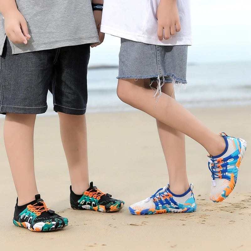 Aqua Shoes Barefoot Beach Shoes Adults Kids Gym Outdoor Training Footwear Unisex Quick-Drying Breathable Sneakers Size 28-46