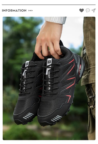 Lockless-Fahrradschuhe für Herren, Outdoor-Wander- und Cross-Country-Schuhe mit rutschfester Sohle, atmungsaktive Sportschuhe, Rennradschuhe