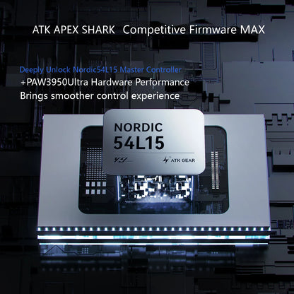 ATK Dragonfly Y9 Wireless Gaming Mouse PAW3950 Ultra Nordic54L15 8Khz High Performance for Computer Office Use Mouse Accessories