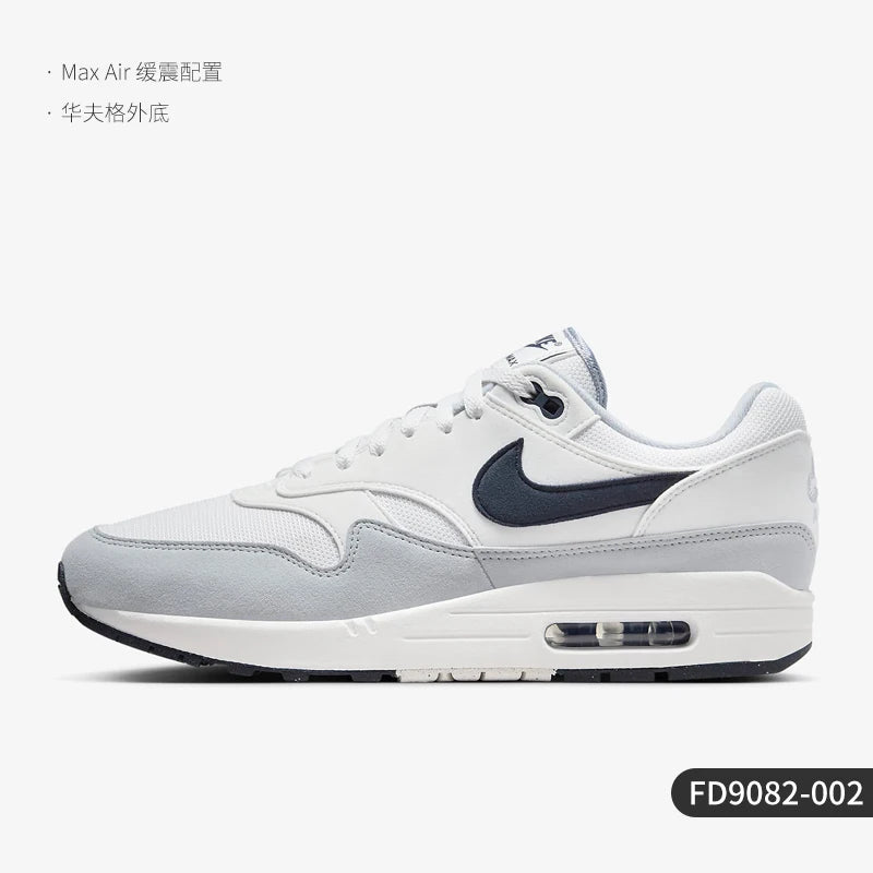 Nike Original Air Max 1 Herren-Low-Top-Retro-Sportschuh mit Luftpolsterung FD9082-002