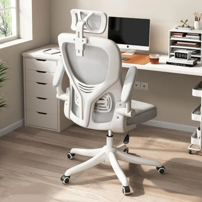 Neuer drehbarer Mesh-Computerstuhl – komfortabler ergonomischer Stuhl für Zuhause, langes Sitzen, höhenverstellbar, für Wohnheim, Büro, Arbeitszimmer und E-Sport