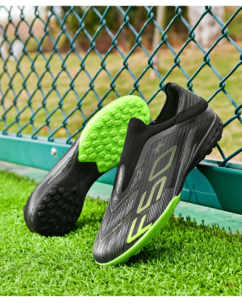 Neue Herren-Fußballschuhe, rutschfeste Indoor-Futsal-Fußballschuhe, Match-Rasenstollen, hochwertige Sneaker, Bestseller, High-Top, Outdoor