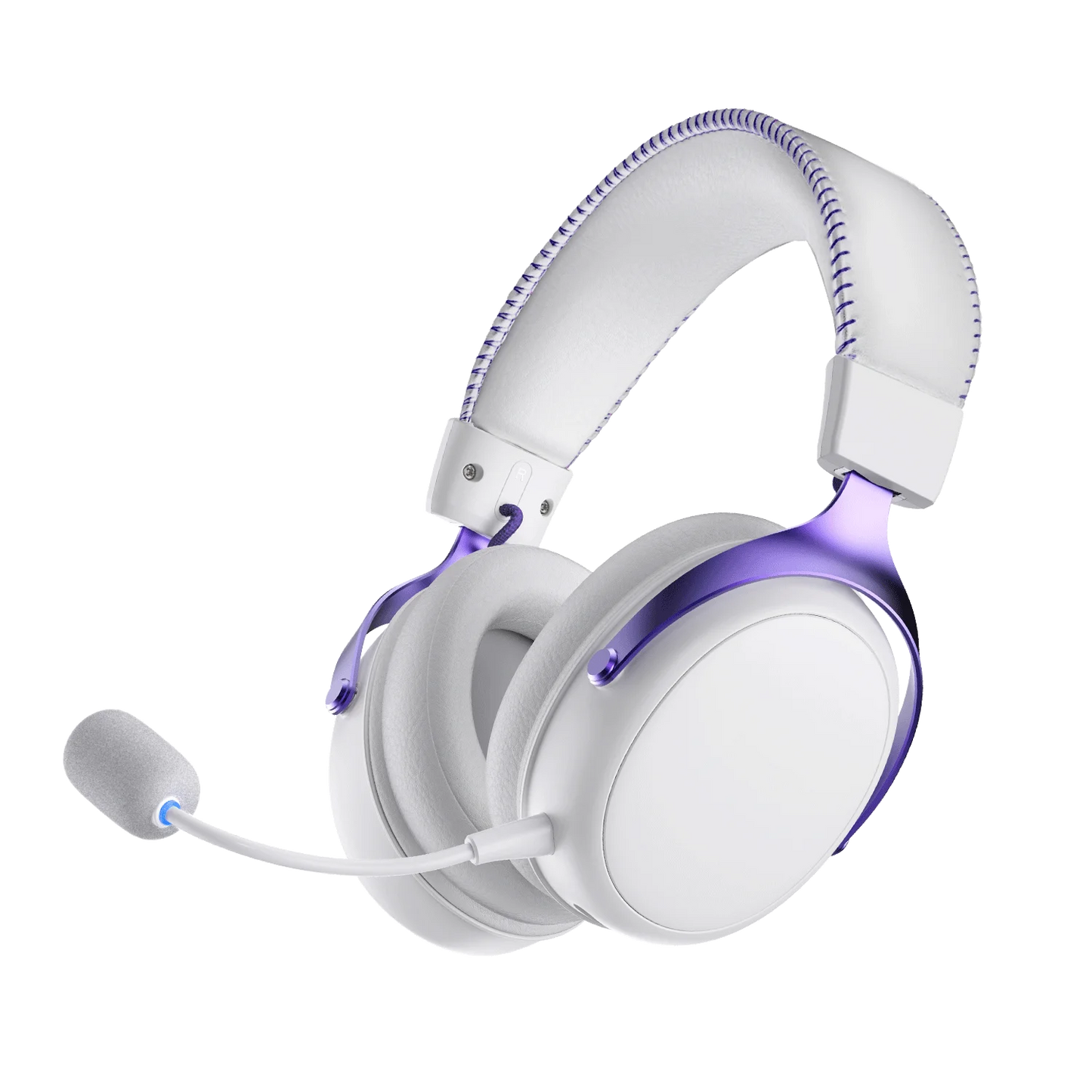 Auscultadores Gaming AKKO Verge S9 com Microfone – Driver de 53mm, Bluetooth 5.3 Sem Fios Quad-Mode, Som Surround 7.1, Auscultadores Gaming Profissionais para FPS