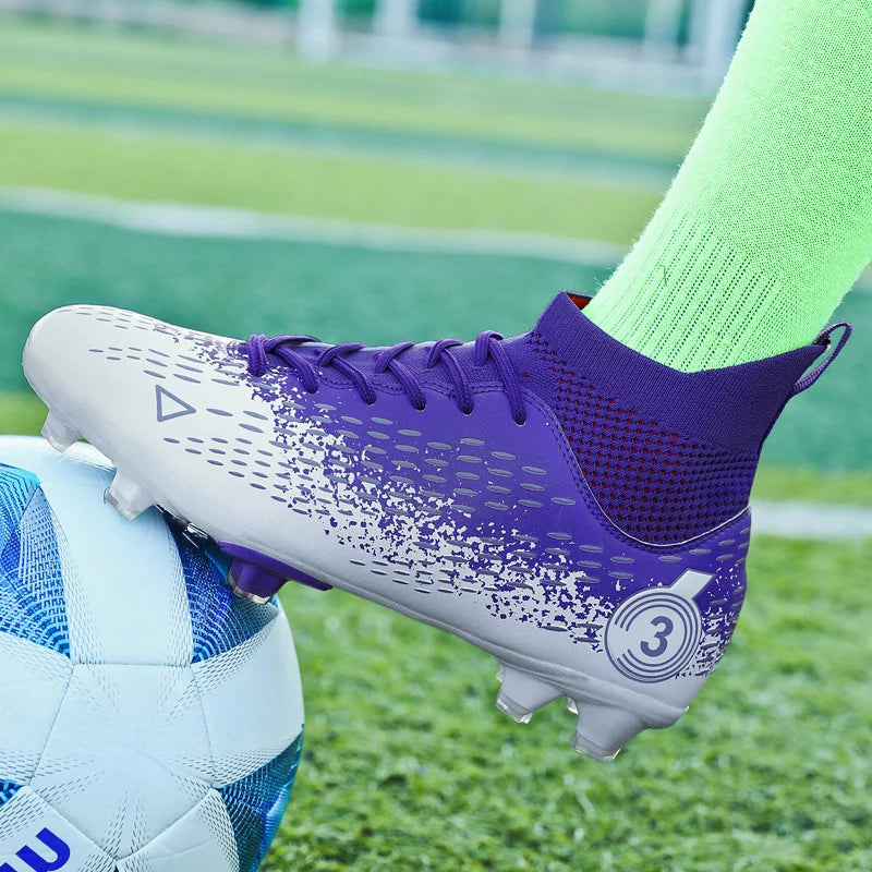 31–45-es méretű férfi focicipők, női focicipők, gyermek focicipők, edzőcipők, tizenévesek számára készült, lélegző sportcipők