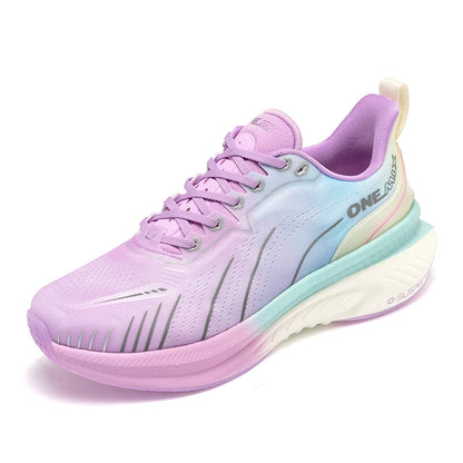 ONEMIX Novos Ténis de Corrida com Amortecimento para Homem, Adequados para Corredores Pesados, com Atacadores, Desportivos, Antiderrapantes, para Exterior, para Mulher e Homem