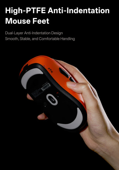ATK Blazing Sky Z1 V2 Ultimate Wireless Mouse PAW3950 Ultra Dual 8K Gaming Mouse Ergonomic Self Developed Medium Large Hand