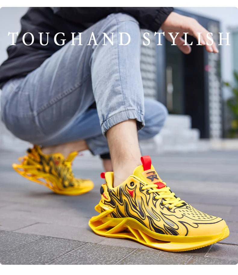 Herrskor Sneakers herr casual Herrskor tennis Lyxskor Träningsskor Race Andningsbara skor mode löparskor för kvinnor