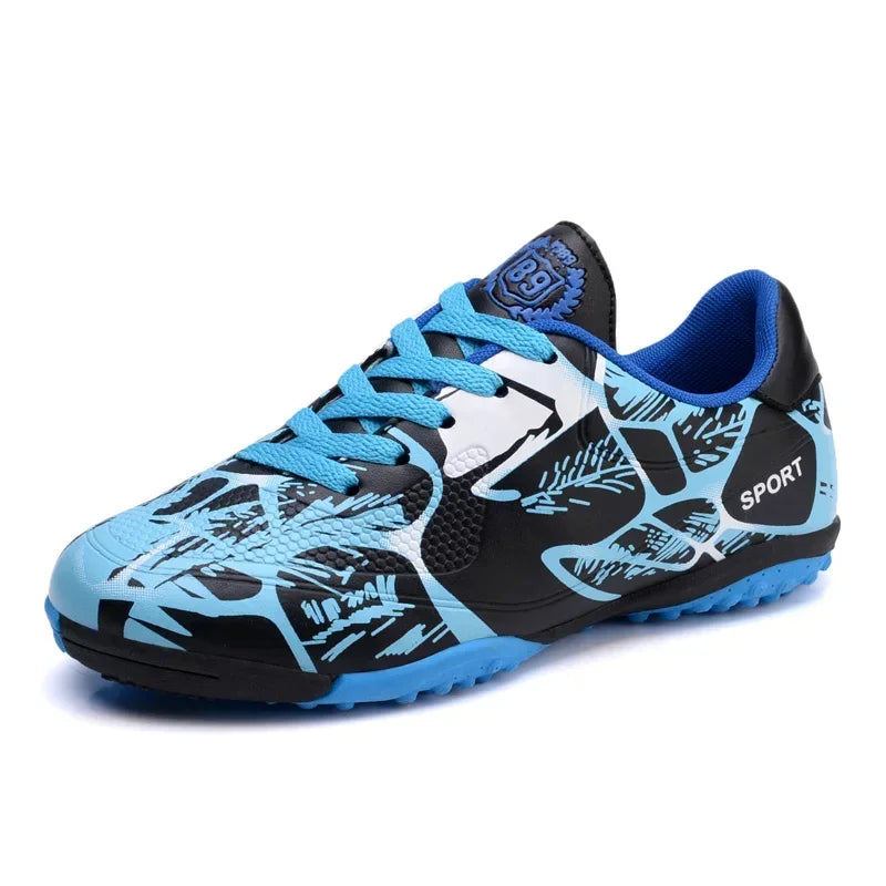 Chaussures de football pour hommes et enfants, crampons, chaussures de football ultralégères pour garçons, antidérapantes pour gazon, chaussures d'entraînement professionnelles pour adultes, livraison directe