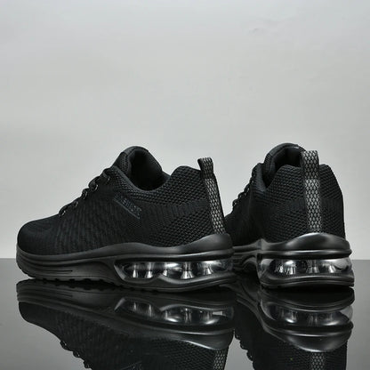Chaussures de course pour homme, chaussures de sport de plein air, chaussures de tennis décontractées en mesh, chaussures de sport légères à lacets pour le jogging et la salle de sport, nouvelles baskets pour homme