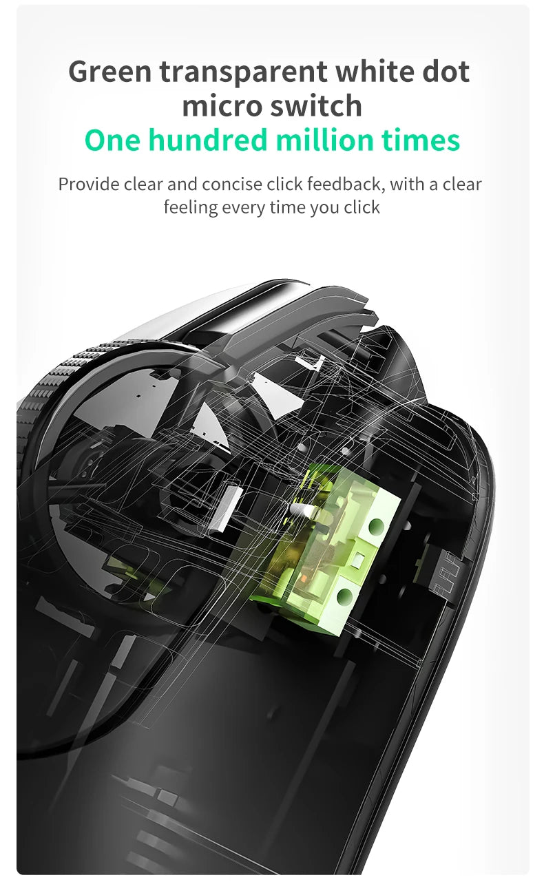 AJAZZ AJ179 NL Wireless Mouse Star Flash Version 3Mode Low Latency Long Battery Life Lightweight Customized Office Gaming Mouse