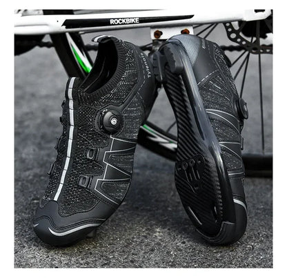 Professional Men's Road Cycling Shoes Breathable Women's MTB Bike Shoes Racing Speed Sneakers Mountain Bicycle Footwear for Shimano