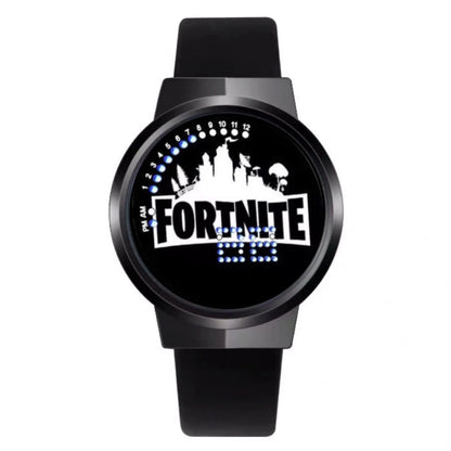 Fortnite Watch Cute Fashion Cartoon Personalized Kawaii Touch Night Light LED Student Electronic Watch Gift for Friends